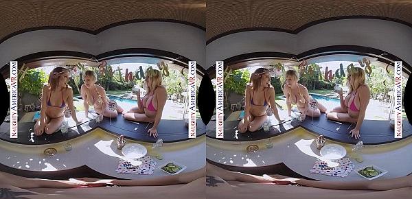  Naughty America - Surprise birthday party turns into a foursome!
